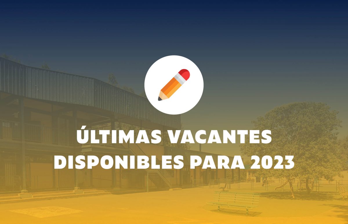 Últimas vacantes disponibles para 2023