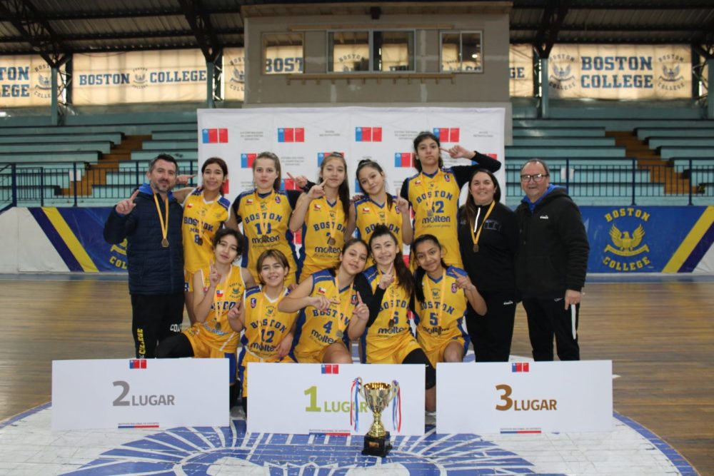 Campeonas Provinciales del Básquetbol Damas Sub 14 en los Juegos Deportivos Escolares