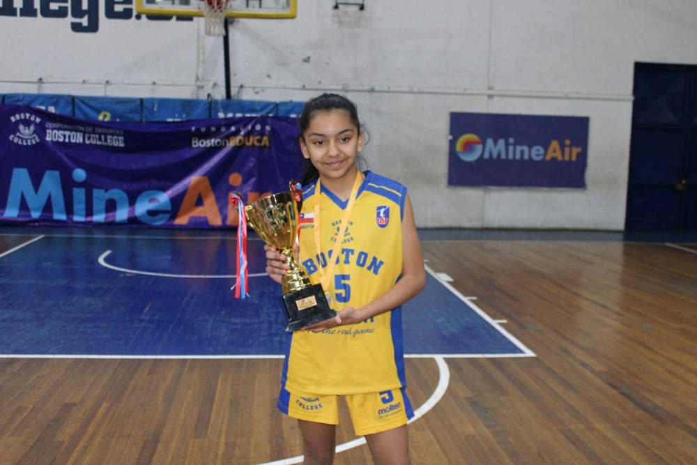 Campeonas Provinciales del Básquetbol Damas Sub 14 en los Juegos Deportivos Escolares