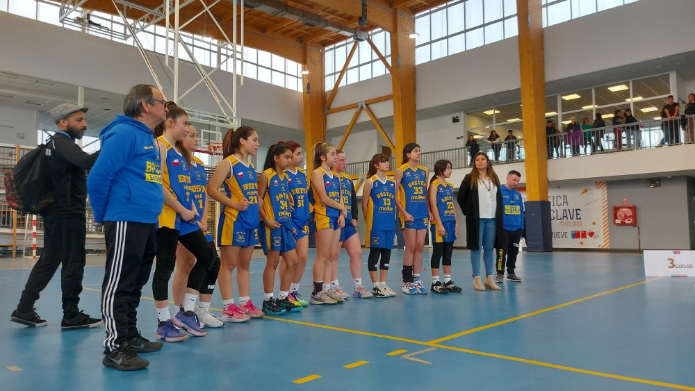 tricampeonas básquetbol ind sub 14 damas