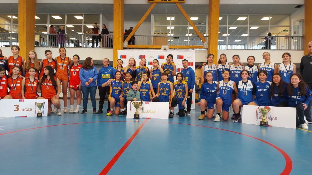 tricampeonas básquetbol ind sub 14 damas