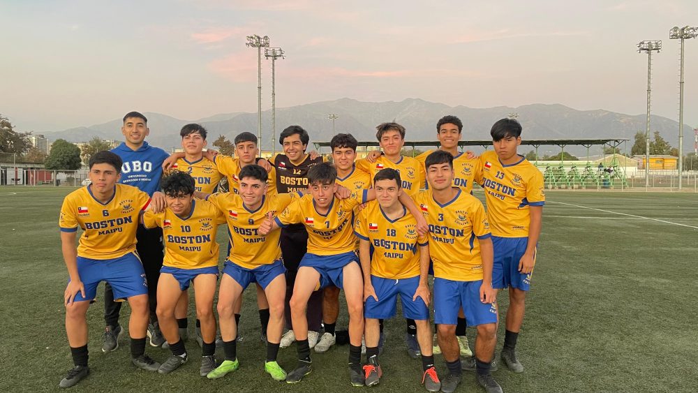 Encuentro Amistoso de Fútbol de Enseñanza Media en San Joaquín