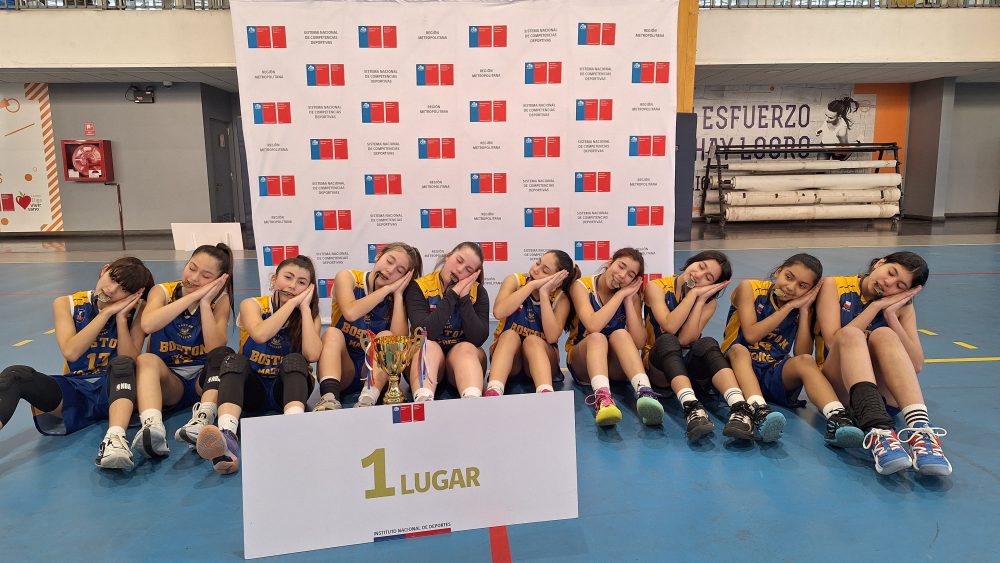 tricampeonas básquetbol ind sub 14 damas