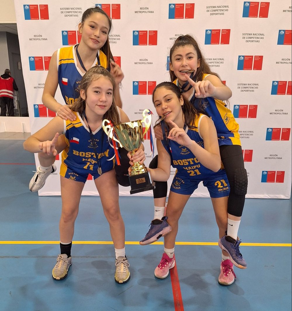 tricampeonas básquetbol ind sub 14 damas