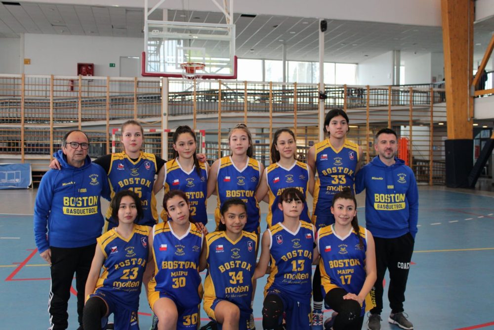 tricampeonas básquetbol ind sub 14 damas