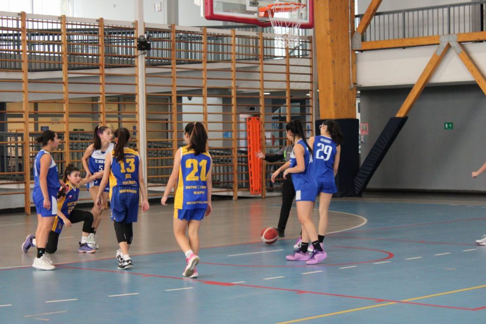 tricampeonas básquetbol ind sub 14 damas