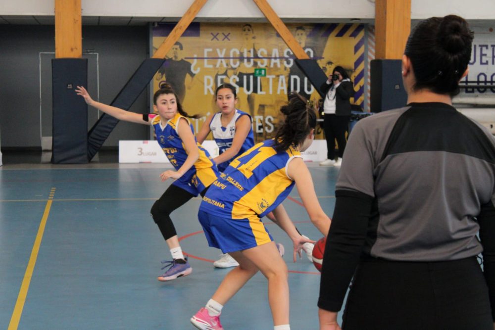 tricampeonas básquetbol ind sub 14 damas