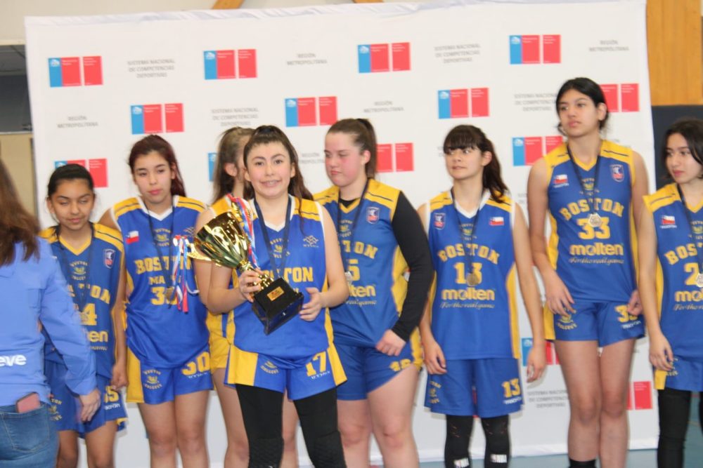 tricampeonas básquetbol ind sub 14 damas