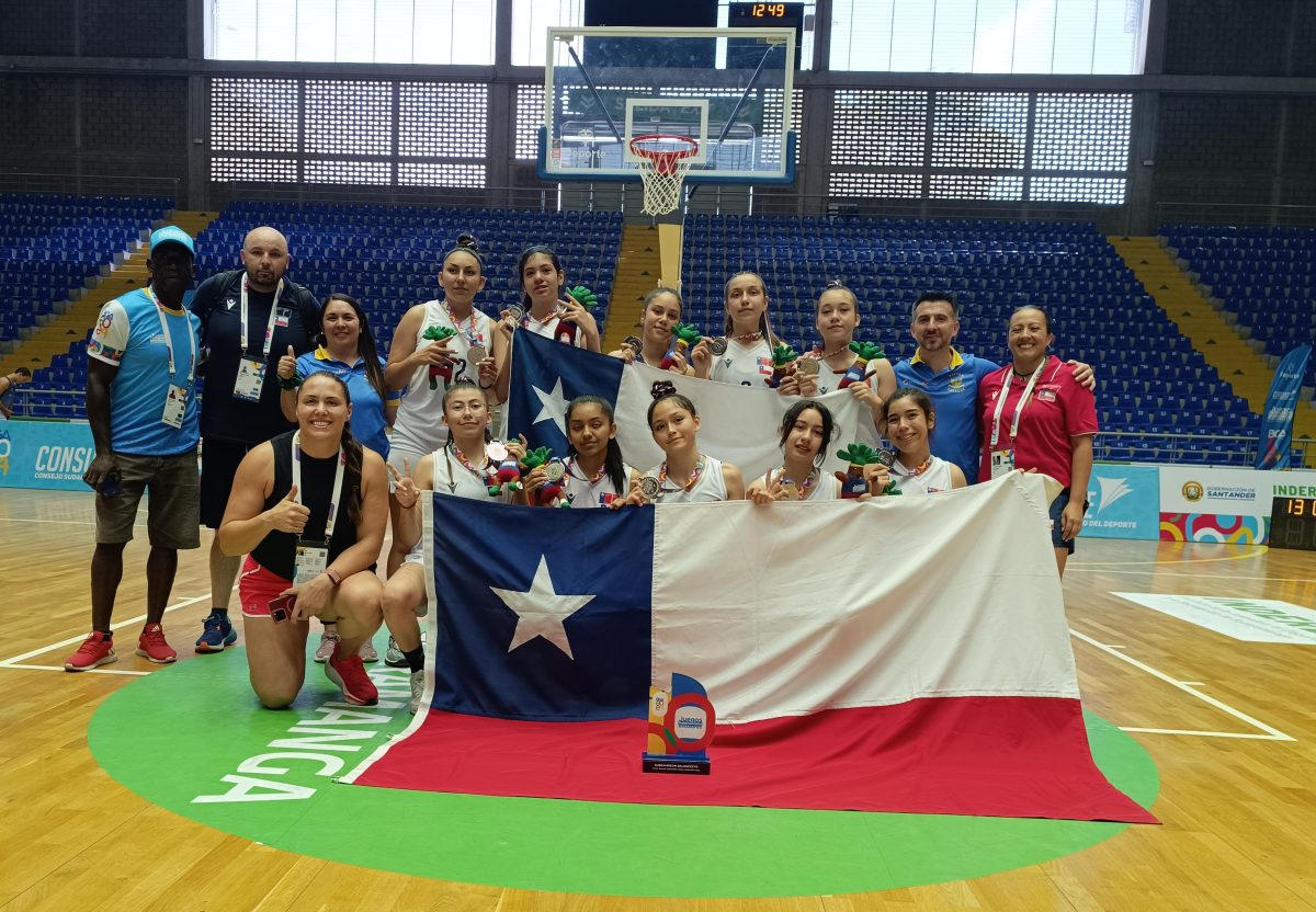 Somos Vicecampeonas Sudamericanas del Básquetbol Damas Sub 14