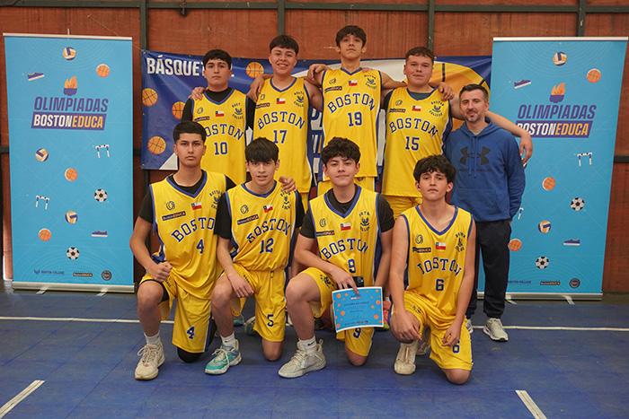 Cuarto lugar en el Básquetbol Intermedia Varones de las Olimpiadas BostonEduca 2025