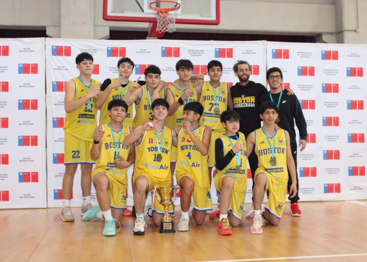 Boston College Maipú representa a la RM: se viene el Torneo Nacional de Básquetbol en los JDE 2025