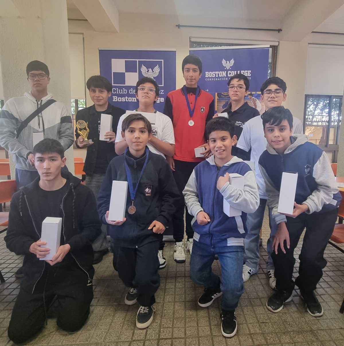 Lucas Vargas obtuvo una destacada participación en el XII Torneo de Ajedrez Boston College