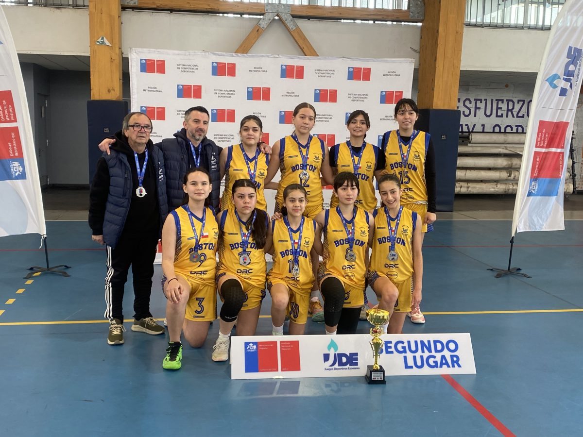 Selección Sub-14 Damas de Básquetbol obtiene el subcampeonato regional de los Juegos Deportivos Escolares