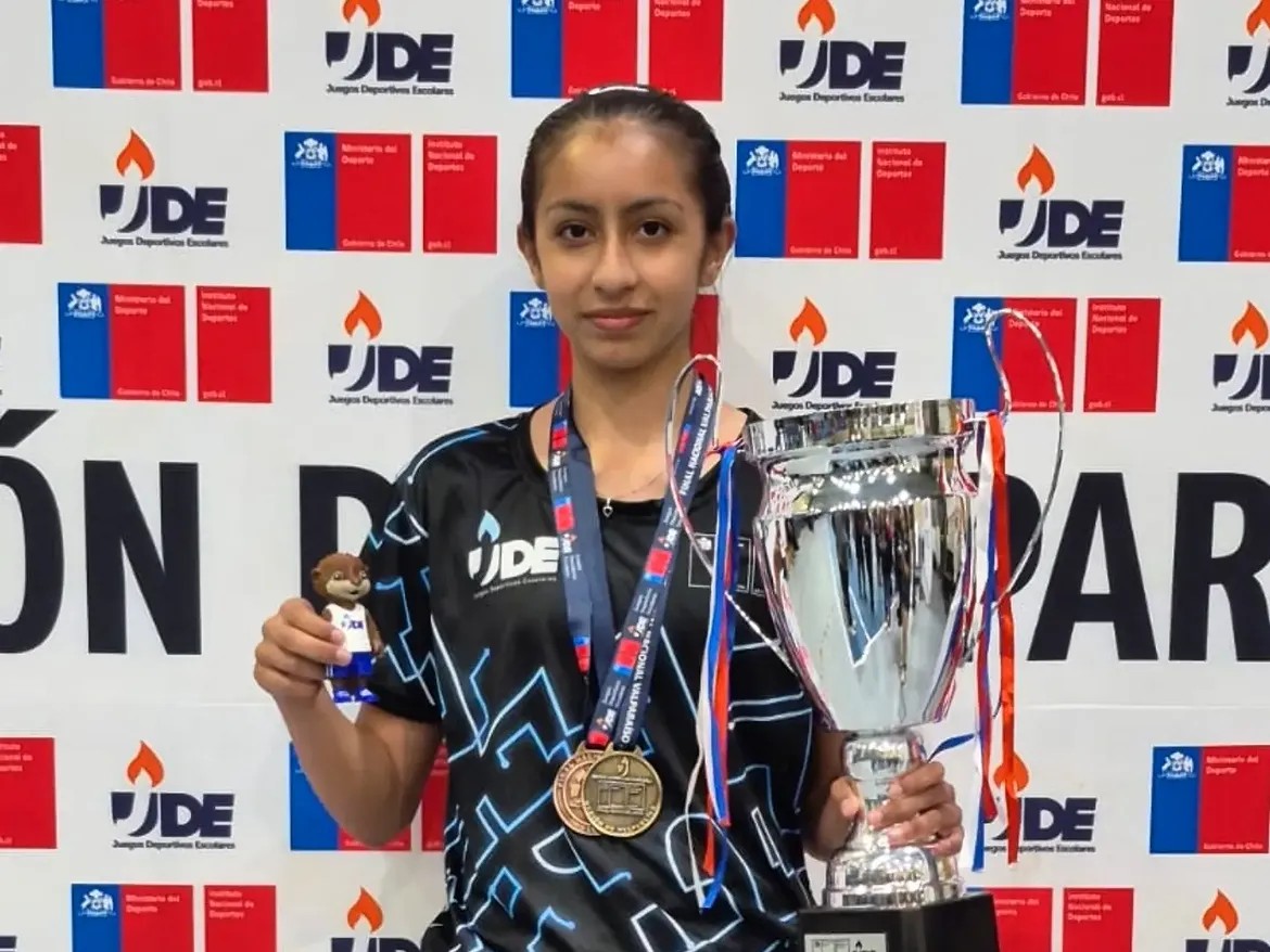 Magdalena Gallardo sube al podio nacional de los Juegos Deportivos Escolares 2026