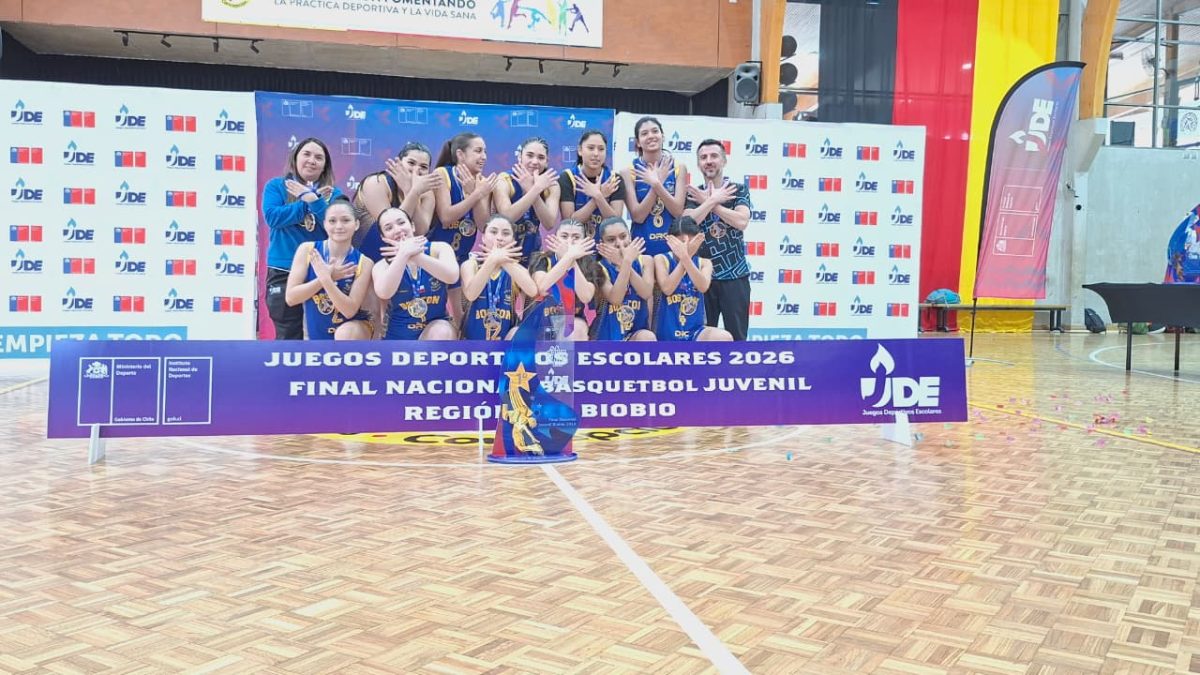 Boston College Maipú se corona campeón nacional del Básquetbol Damas Juvenil en los JDE 2026