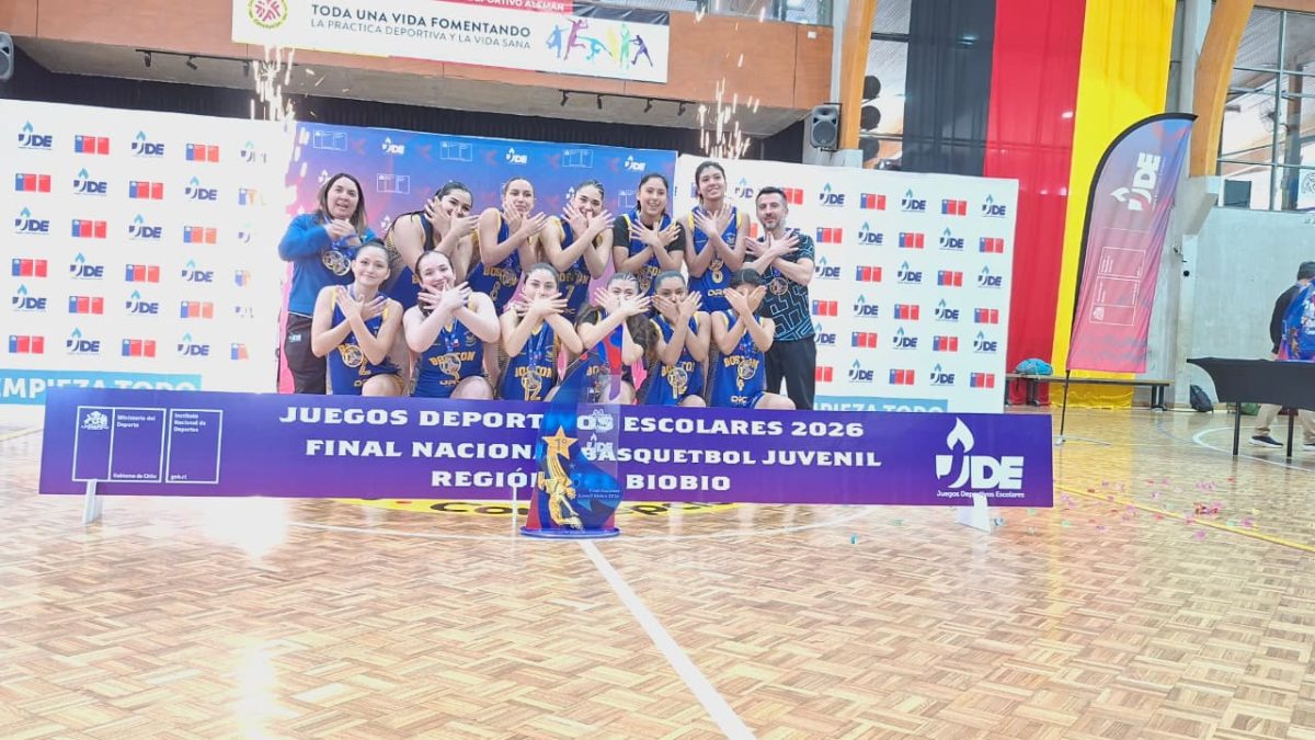 Boston College Maipú se corona campeón nacional del Básquetbol Damas Juvenil en los JDE 2026