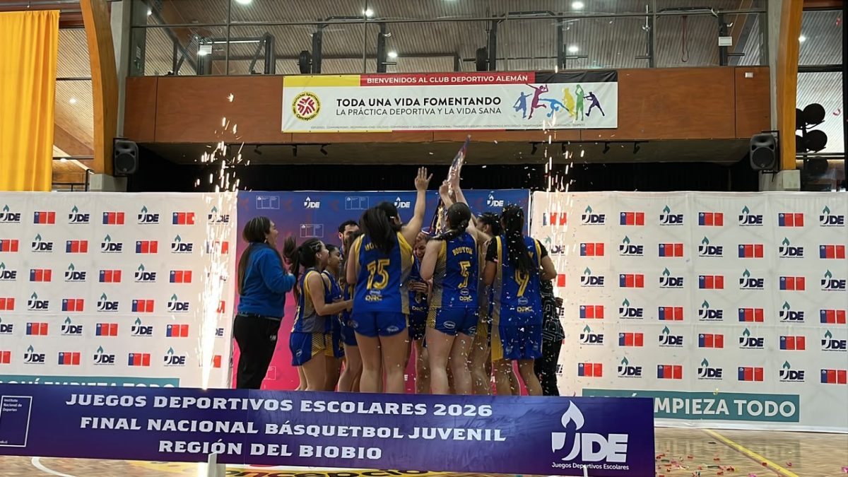 Boston College Maipú se corona campeón nacional del Básquetbol Damas Juvenil en los JDE 2026