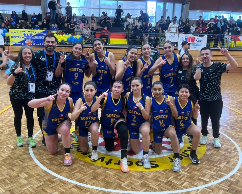 Boston College Maipú se corona campeón nacional del Básquetbol Damas Juvenil en los JDE 2026