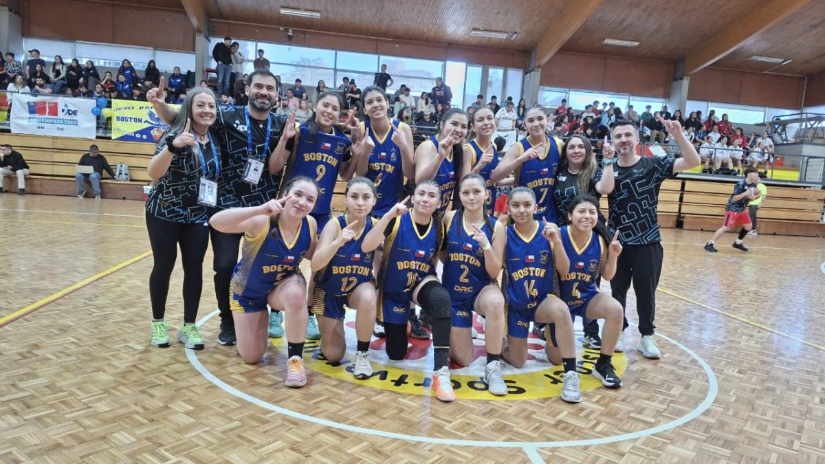 Boston College Maipú se corona campeón nacional del Básquetbol Damas Juvenil en los JDE 2026