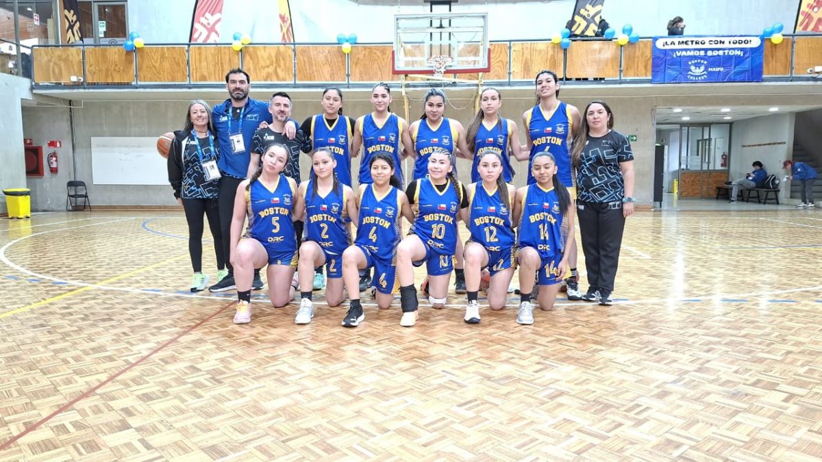 Boston College Maipú se corona campeón nacional del Básquetbol Damas Juvenil en los JDE 2026